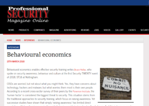 behavioural economics and infosec
