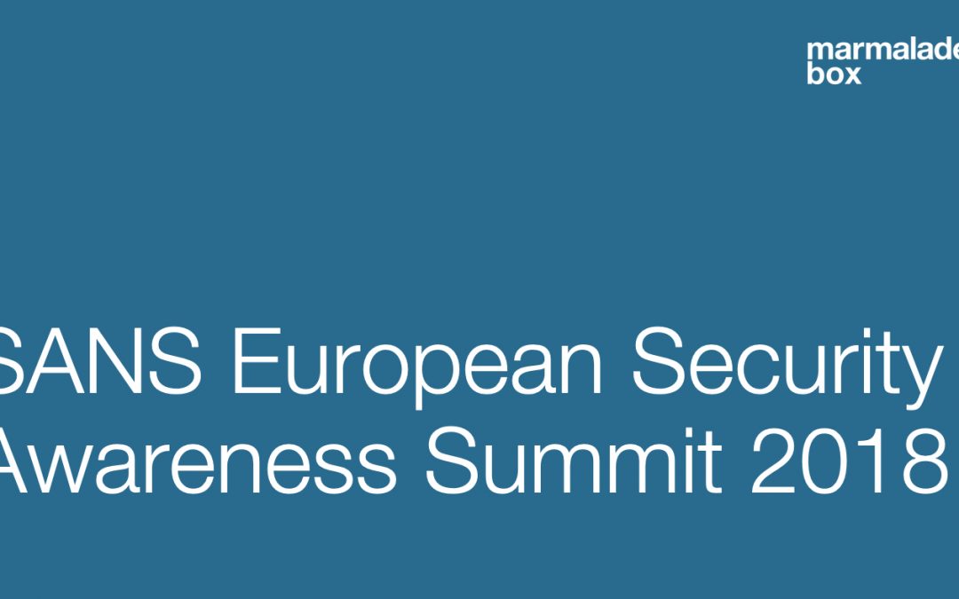 SANS European Security Awareness Summit