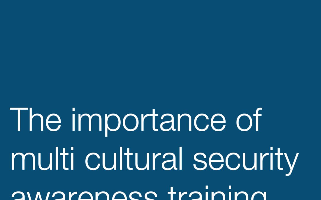 multi cultural security awareness training