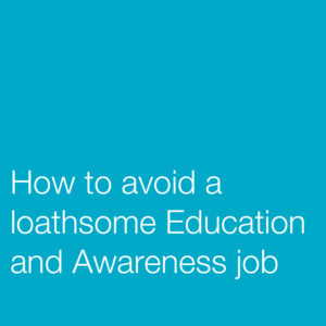 Education and Awareness job