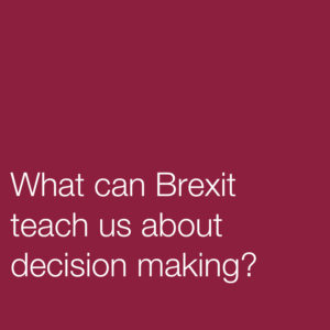 brexit decision making